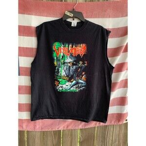 Retro Y2K Violator Chemical Assault black tank top metal XL